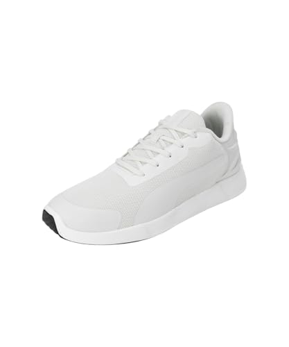 Puma Mens Technner Warm White-Vapor Gray-White Sneaker - 8 UK (39583501)
