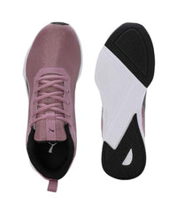 Puma Womens Flyer Flex V1 WN's Pale Grape-Black Running Shoe - 5 UK (31061901)