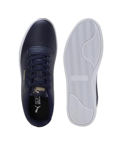 Puma Men, Shuffle Zenfit, Navy-Metallic Gold, Sneaker, 7UK, (39712304)