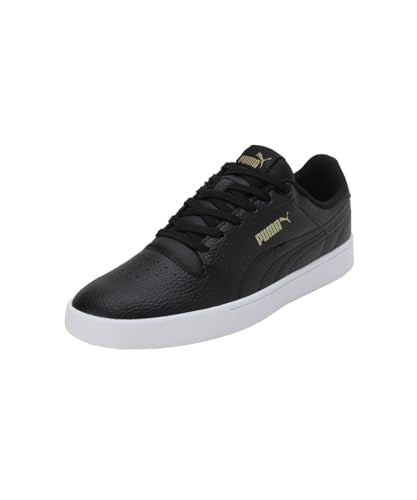 Puma Men, Shuffle Zenfit, Black-Metallic Gold, Sneaker, 9UK, (39712302)