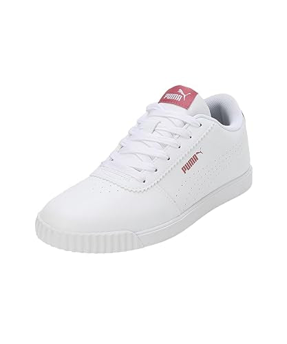 Puma Womens Carina Slim Perf White Sneaker - 8 UK (39582902)