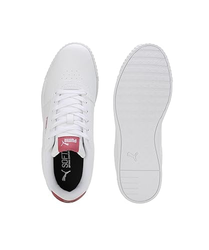 Puma Womens Carina Slim Perf White Sneaker - 8 UK (39582902)