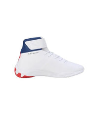 Puma Unisex-Adult, BMW MMS A3rokart Mid, White-Cool Cobalt, Sneaker, 8UK, (30823502)