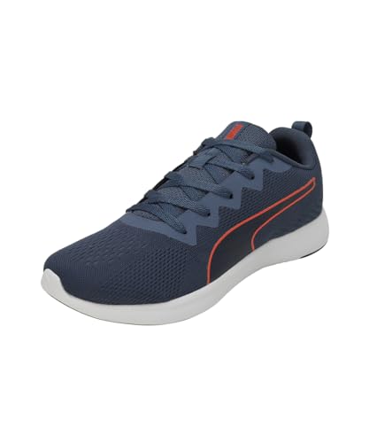Puma , Men, Softride Vital Eng Mesh, Inky Blue-Persian Blue-Hot Heat, Sneaker, 7UK, (31058102)