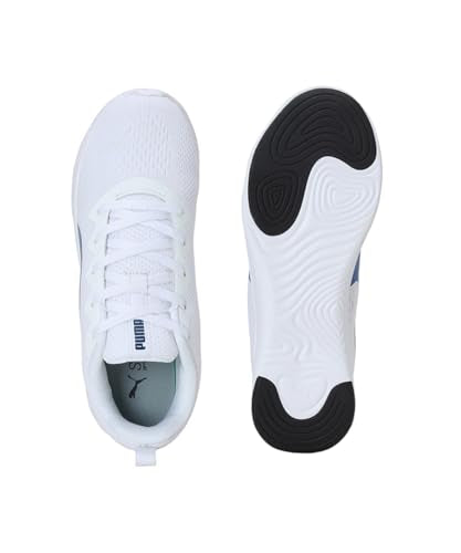 Puma Mens Softride Vital Eng Mesh White-Cool Dark Gray-Clyde Royal Running Shoe - 9 UK (31058103)