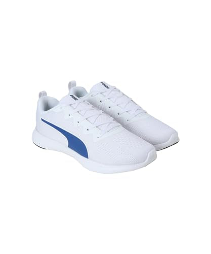 Puma Mens Softride Vital Eng Mesh White-Cool Dark Gray-Clyde Royal Running Shoe - 9 UK (31058103)