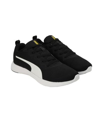 Puma Men, Softride Vital Eng Mesh IDP, Black-White-Lemon Meringue, Sneaker, 6UK, (31058101)