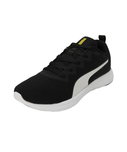Puma Men, Softride Vital Eng Mesh IDP, Black-White-Lemon Meringue, Sneaker, 6UK, (31058101)
