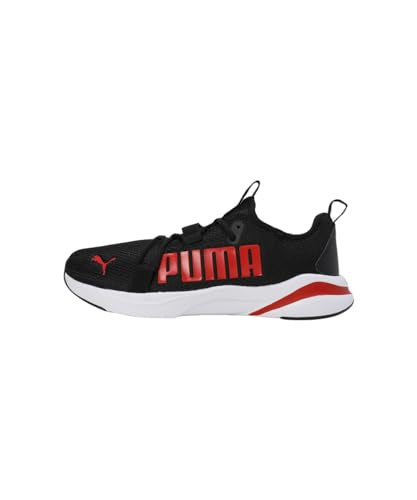 Puma Mens Softride Rift Runlyn Slipon Black-for All Time Red Running Shoe - 8 UK (31076602)