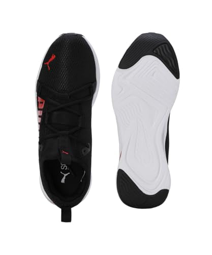 Puma Mens Softride Rift Runlyn Slipon Black-for All Time Red Running Shoe - 8 UK (31076602)