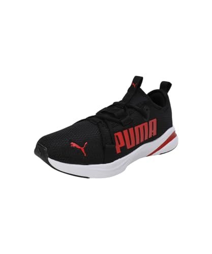 Puma Mens Softride Rift Runlyn Slipon Black-for All Time Red Running Shoe - 8 UK (31076602)
