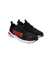Puma Mens Softride Rift Runlyn Slipon Black-for All Time Red Running Shoe - 8 UK (31076602)