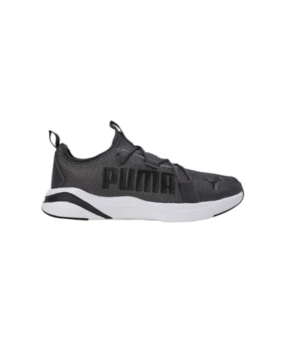 Puma Mens Softride Rift Runlyn Slipon Dark Coal-Black Running Shoe - 10 UK (31076603)