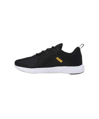 Puma Men, Softride Victoride, Black-Yellow Sizzle, Sneaker, 9UK, (31076803)