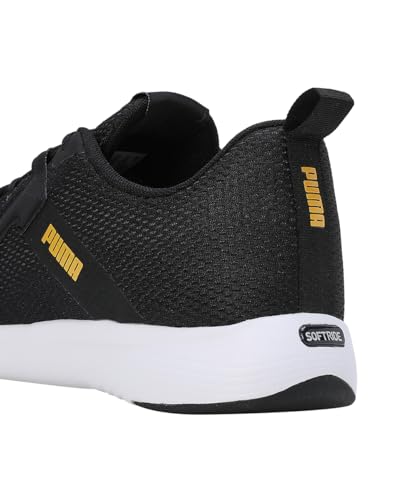Puma Men, Softride Victoride, Black-Yellow Sizzle, Sneaker, 9UK, (31076803)