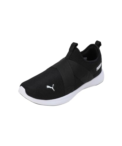 Puma Men, Softride Victoride Strap Eng, Black, Sneaker, 9UK, (31075703)