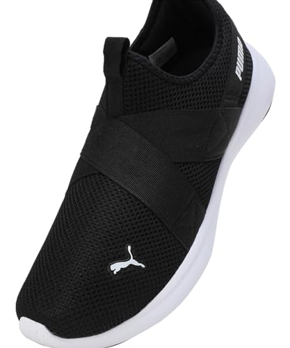Puma Men, Softride Victoride Strap Eng, Black, Sneaker, 9UK, (31075703)