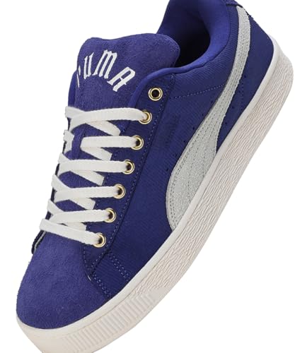 Puma Unisex-Adult Suede XL Play.Paris. Lapis Lazuli-Warm White Sneaker - 7 UK (39977701)