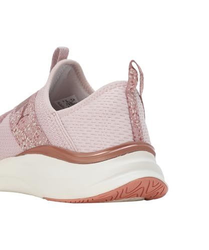 Puma Womens Softride Harmony Slip Leo Mauve Mist-Warm White-Rose Gold Running Shoe - 6 UK (31013002)