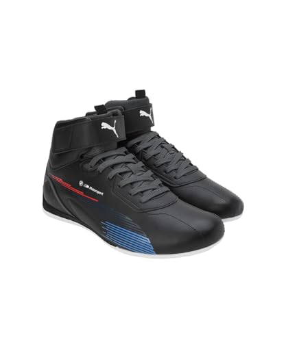 Puma Unisex-Adult BMW MMS Neo Cat Mid 2.0 Black-Shadow Gray Sneaker - 8 UK (30837001)