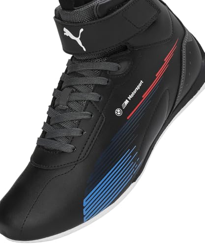Puma Unisex-Adult BMW MMS Neo Cat Mid 2.0 Black-Shadow Gray Sneaker - 8 UK (30837001)
