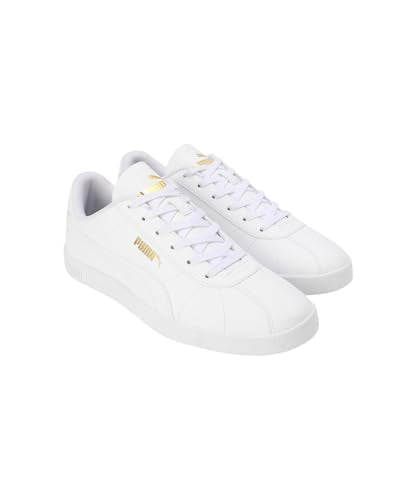 Puma Unisex-Adult Club II SL White-Gold Sneaker - 7 UK (39744502)