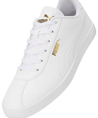 Puma Unisex-Adult Club II SL White-Gold Sneaker - 7 UK (39744502)