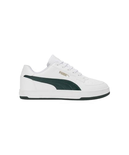 Puma Unisex-Adult Caven 2.0 White-Dark Myrtle-Gold Sneaker - 6 UK (39229035)