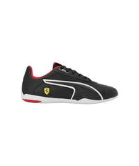 Puma Unisex-Adult Ferrari Tune Cat Black-Black-White Sneaker - 10 UK (30805803)