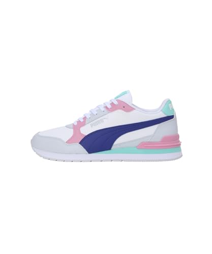 Puma Unisex-Adult ST Runner v4 L White-Lapis Lazuli-Silver Mist-Mauved Out-Mint Sneaker - 7 UK (39906806)