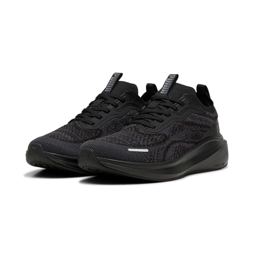 Puma Unisex-Adult Skyrocket Lite Engineered Black-Strong Gray Running Shoe - 9 UK (31010001)