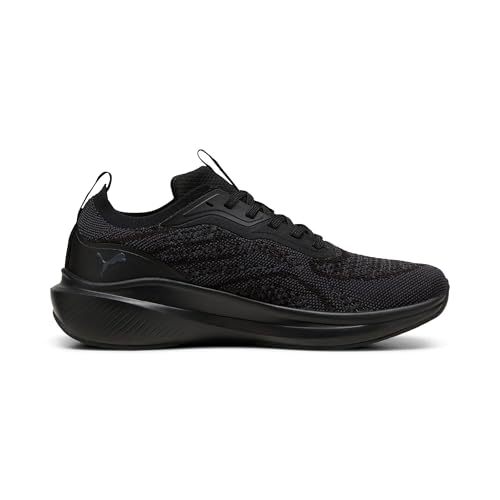 Puma Unisex-Adult Skyrocket Lite Engineered Black-Strong Gray Running Shoe - 9 UK (31010001)