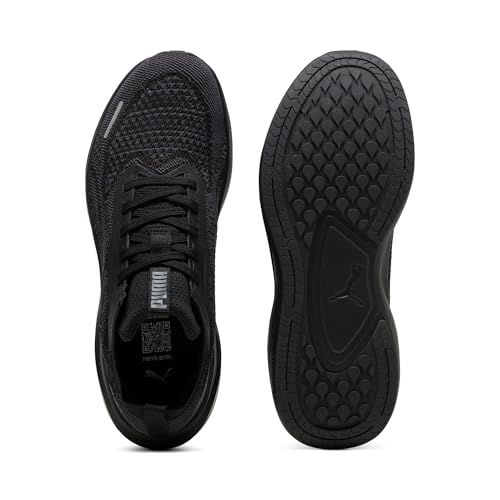 Puma Unisex-Adult Skyrocket Lite Engineered Black-Strong Gray Running Shoe - 9 UK (31010001)