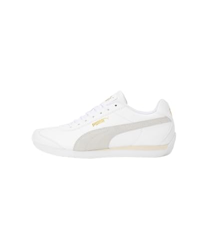 Puma Unisex-Adult Turin 3 Golazo White-Gold-Alpine Snow Sneaker - 11 UK (39749301)
