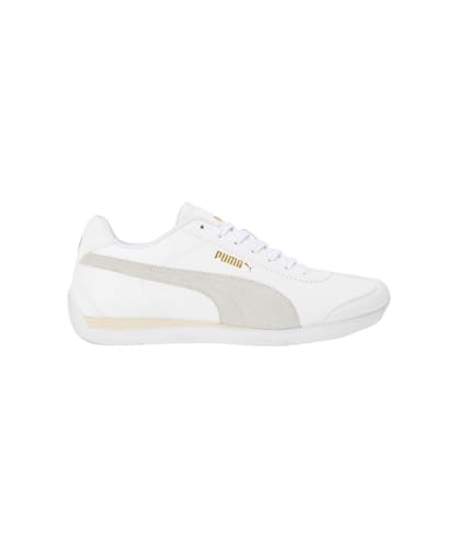 Puma Unisex-Adult Turin 3 Golazo White-Gold-Alpine Snow Sneaker - 11 UK (39749301)