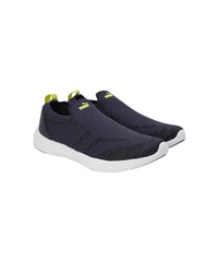 Puma Mens Softride Hellas Navy-White-Black-Lime Sheen Running Shoe - 11 UK (31065002)