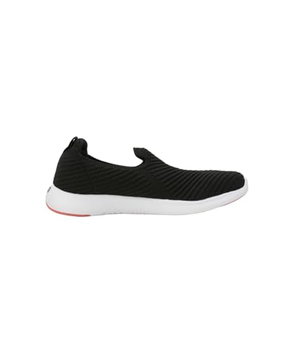 Puma Womens Softride Pegasi Knit WNS Black-Passionfruit Running Shoe - 7 UK (31065102)
