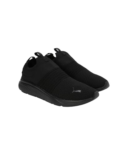 Puma Mens Softride Pro Echo Slip-On -E Black-White Running Shoe - 7 UK (31088801)