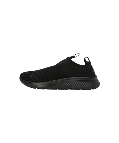 Puma Mens Softride Pro Echo Slip-On -E Black-White Running Shoe - 7 UK (31088801)