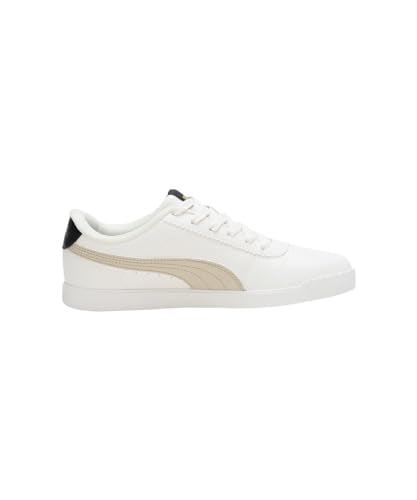 Puma Womens Propella Warm White-Putty-Matte Gold Sneaker - 3 UK (39584403)