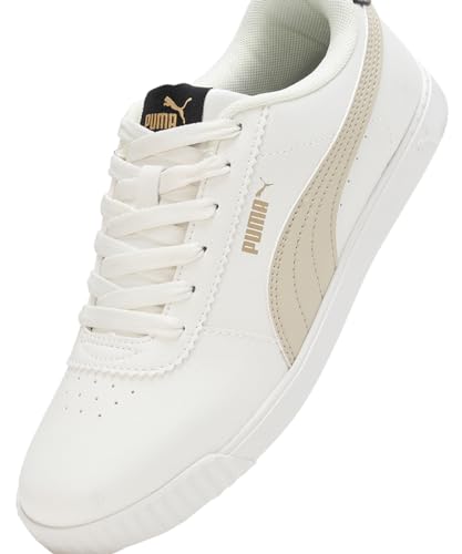 Puma Womens Propella Warm White-Putty-Matte Gold Sneaker - 3 UK (39584403)