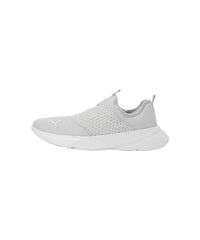 Puma Womens Melanite Slipon WNS Silver Mist/White/Spring Fern Sneaker - 5 UK (39608303)