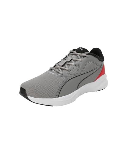Puma Mens Softride Rift JoltPunch Stormy Slate-for All Time Red-Black Running Shoe - 7 UK (31067201)