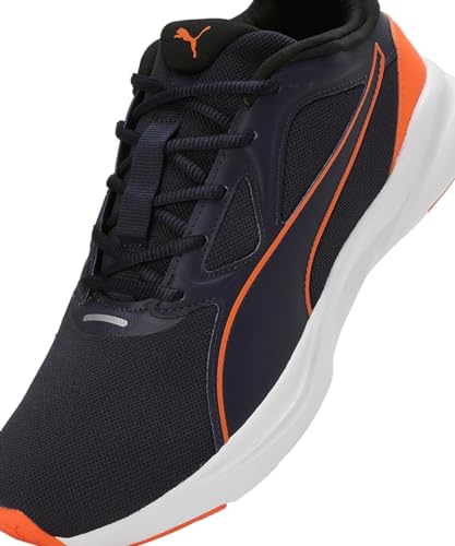 Puma Mens Softride Rift JoltPunch New Navy-Black-Rickie Orange Running Shoe - 8 UK (31067203)