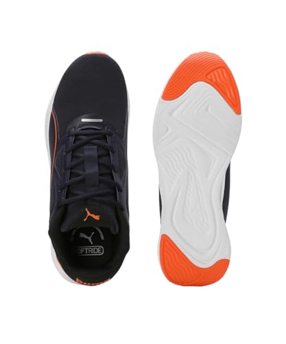 Puma Mens Softride Rift JoltPunch New Navy-Black-Rickie Orange Running Shoe - 8 UK (31067203)