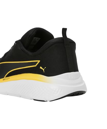 Puma Mens Softride Pro Echo BlareGravi Black-Yellow Blaze Running Shoe - 7 UK (31089001)