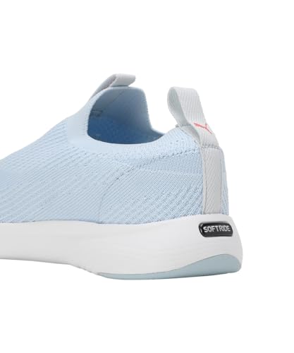 Puma Womens Softride Clean V2 WNS ICY Blue-Electric Blush Running Shoe - 6 UK (31070201)