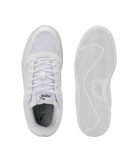 Puma Unisex-Kid Smash Comfort JR White-Black Sneaker - 3 UK (40035802)