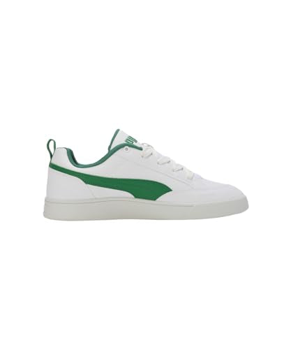 Puma Mens Shuffle Hydra White-Archive Green-Warm White Sneaker - 11 UK (39980701)