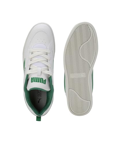 Puma Mens Shuffle Hydra White-Archive Green-Warm White Sneaker - 11 UK (39980701)
